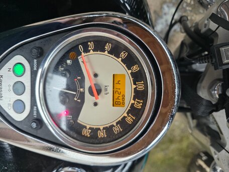 2010 Kawasaki VN900 Vulcan, чёрный, 570000 рублей, вид 5