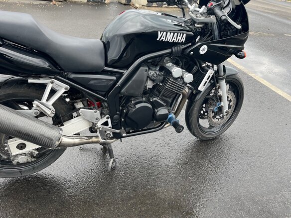 2001 Yamaha FZS600 Fazer, чёрный, 290000 рублей - вид 3