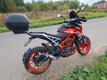 2018 KTM 390 Duke, оранжевый, 380000 рублей, вид 3
