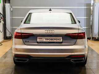 2020 Audi A4 35 TFSI V (B9) Рестайлинг, серебристый, 3300000 рублей, вид 5