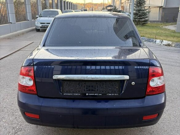 2012 Lada (ВАЗ) Priora I, синий, 173000 рублей - вид 7