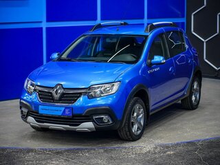 2019 Renault Sandero Stepway II Рестайлинг, синий, 999000 рублей, вид 2