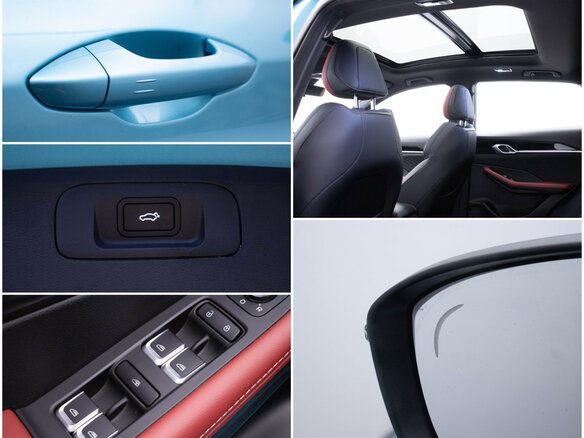 2024 Geely Coolray I Рестайлинг, голубой - вид 15