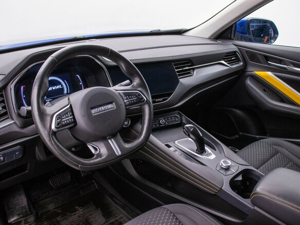 2020 Haval F7x I, синий - вид 9