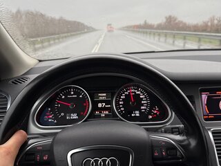 2012 Audi Q7 I (4L) Рестайлинг, серый, 3000000 рублей, вид 3