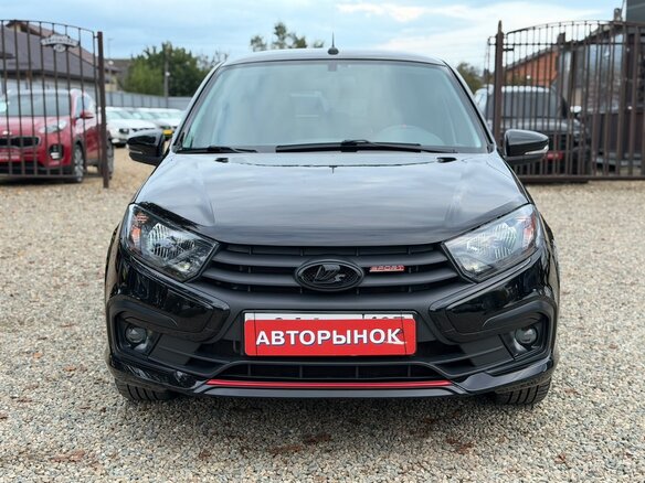 2023 Lada (ВАЗ) Granta Sport I Рестайлинг, чёрный, 1200000 рублей - вид 1