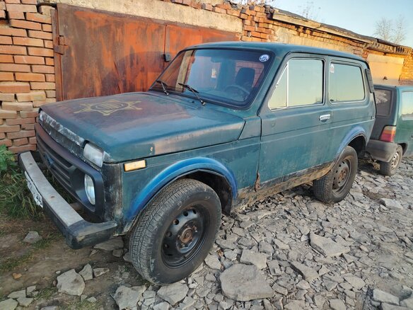 1998 Lada (ВАЗ) 2121 (4x4) I Рестайлинг, синий, 70000 рублей