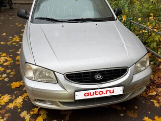 2006 Hyundai Accent ТагАЗ II, серебристый, 240000 рублей, вид 2