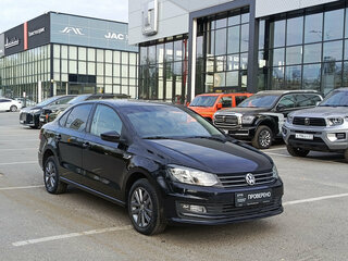 2019 Volkswagen Polo V Рестайлинг, чёрный, 1417000 рублей, вид 3