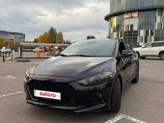 2018 Hyundai Avante VI, чёрный, 1360000 рублей, вид 1