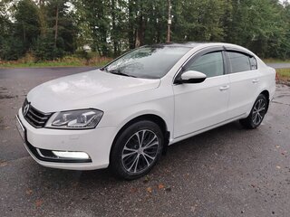 2012 Volkswagen Passat B7, белый, 825000 рублей, вид 1