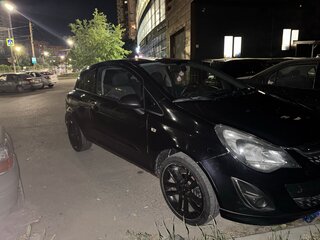 2007 Opel Corsa D, чёрный, 260000 рублей, вид 1