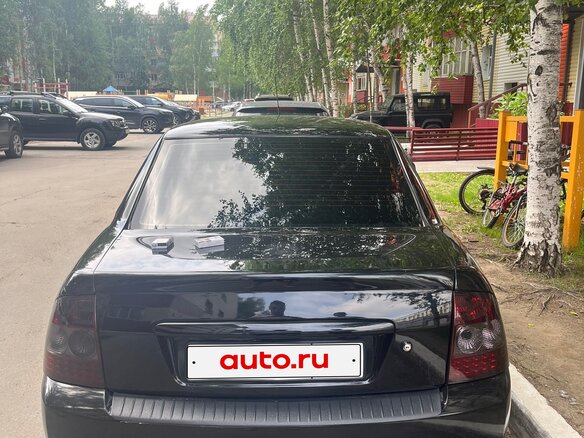 2014 Lada (ВАЗ) Priora I Рестайлинг, синий, 480000 рублей - вид 5