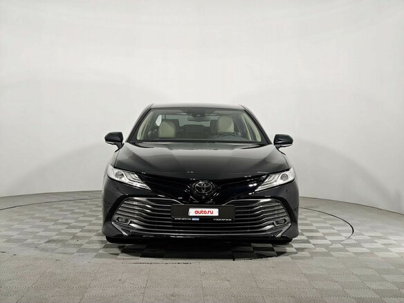 2019 Toyota Camry VIII (XV70), чёрный, 2689000 рублей - вид 7