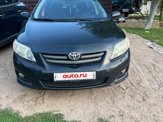 2008 Toyota Corolla AMT X (E140, E150), чёрный, 450000 рублей, вид 2