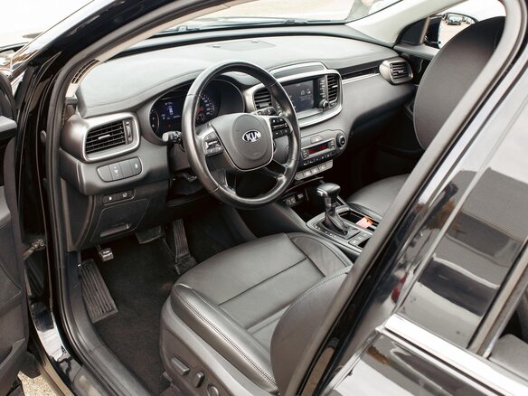 2019 Kia Sorento III Prime Рестайлинг, чёрный, 2295000 рублей - вид 8