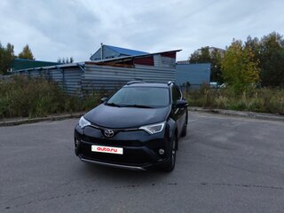 2017 Toyota RAV4 IV (XA40) Рестайлинг, чёрный, 2660000 рублей, вид 3