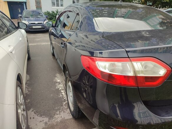 2012 Renault Fluence I, синий, 680000 рублей - вид 5