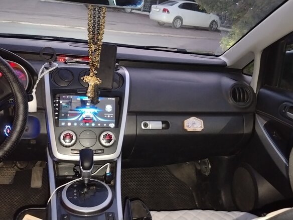 2007 Mazda CX-7 I, золотистый, 770000 рублей - вид 6