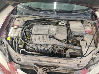 2008 Mazda 3 I (BK) Рестайлинг, красный, 779000 рублей, вид 4