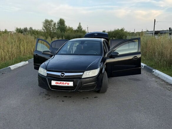2008 Opel Astra H Рестайлинг, чёрный, 390000 рублей - вид 13
