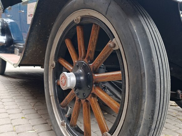 1923 Willys Knight Model 20, синий - вид 8