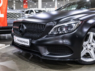 2015 Mercedes-Benz CLS 250 BlueTEC II (C218) Рестайлинг, чёрный, 3249700 рублей, вид 2