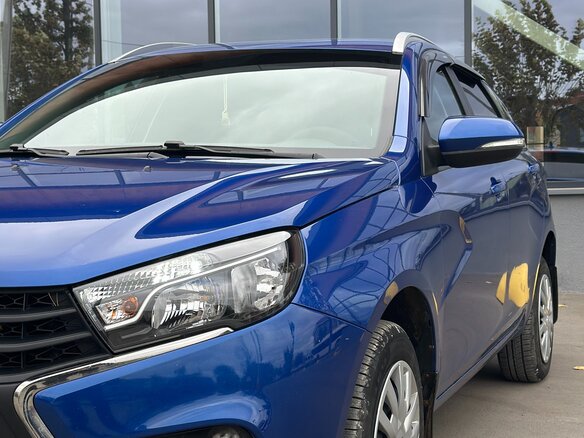 2021 Lada (ВАЗ) Vesta SW I, синий - вид 2