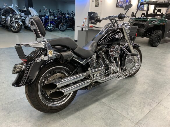 2012 Harley-Davidson Fat Boy, чёрный, 1130000 рублей - вид 5