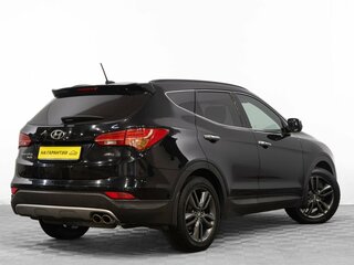 2013 Hyundai Santa Fe III, чёрный, 2049000 рублей, вид 4