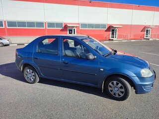 2011 Renault Logan I Рестайлинг, синий, 380000 рублей, вид 4