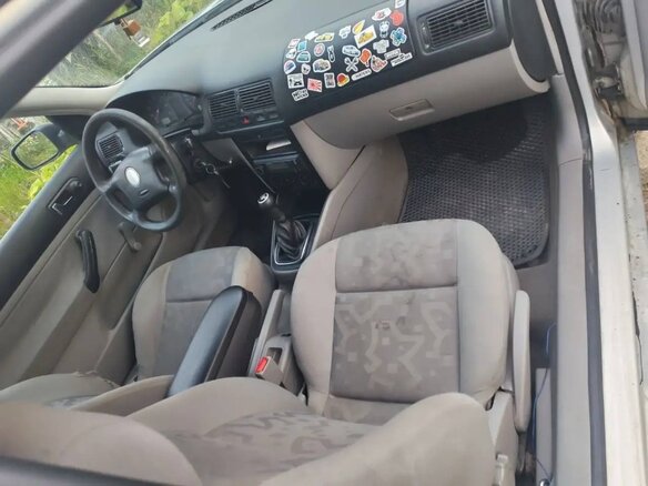 1998 Volkswagen Golf IV, серебристый - вид 5