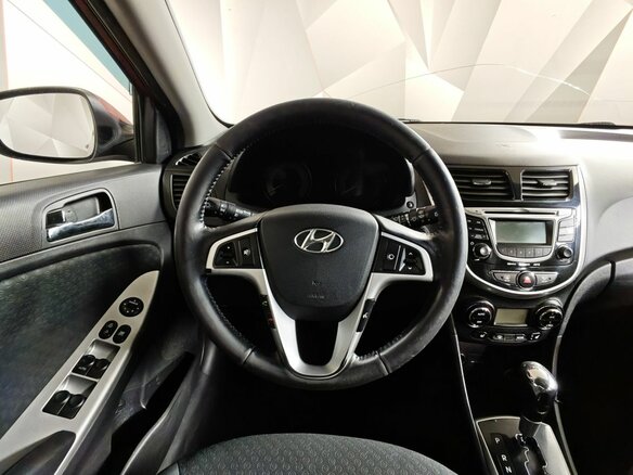 2011 Hyundai Solaris I, красный, 569000 рублей - вид 17