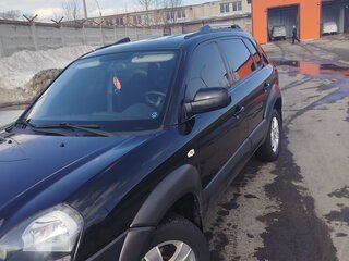 2008 Hyundai Tucson I, чёрный, 850000 рублей, вид 3