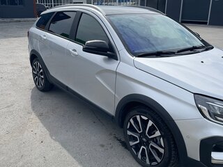 2024 Lada (ВАЗ) Vesta SW Cross I Рестайлинг (NG), серебристый, 1550000 рублей, вид 2