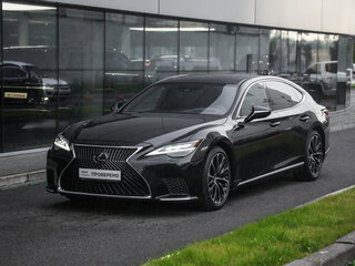2021 Lexus LS 500 V Рестайлинг, чёрный, 5753970 рублей, вид 3
