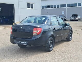 2013 Lada (ВАЗ) Granta I, чёрный, 285000 рублей, вид 5