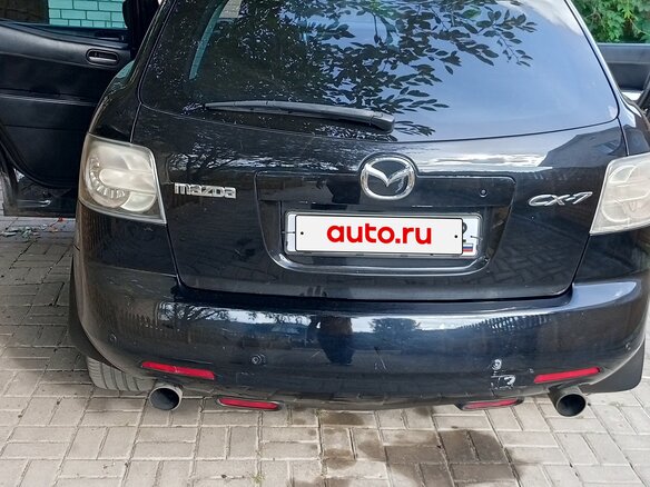 2008 Mazda CX-7 I, чёрный, 650000 рублей - вид 2