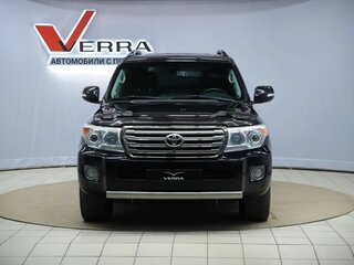 2013 Toyota Land Cruiser 200 Series Рестайлинг 1, чёрный, 3290000 рублей, вид 2