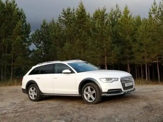 2012 Audi A6 allroad III (C7), белый, 2200000 рублей, вид 1