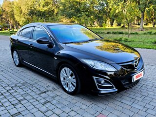 2011 Mazda 6 II (GH) Рестайлинг, чёрный, 1050000 рублей, вид 3