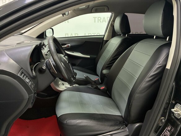 2008 Toyota Corolla X (E140, E150), чёрный - вид 7