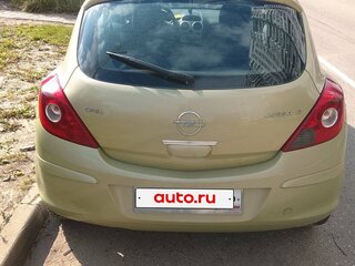 2007 Opel Corsa D, зелёный, 360000 рублей, вид 4