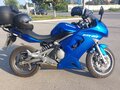 2007 Kawasaki ER-6F (Ninja 650R), синий, 350000 рублей - вид 1