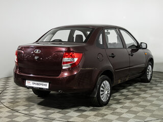 2012 Lada (ВАЗ) Granta I, красный, 299585 рублей, вид 5