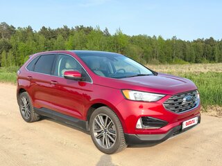 2021 Ford Edge II Рестайлинг, красный, 2200000 рублей, вид 3
