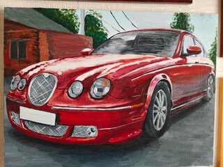2005 Jaguar S-Type I Рестайлинг, пурпурный, 2500000 рублей, вид 1