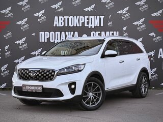 2018 Kia Sorento III Prime Рестайлинг, белый, 2459000 рублей, вид 3