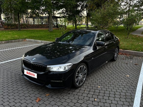 2018 BMW 5 серии 520d VII (G30/G31/G38), чёрный, 2730000 рублей - вид 1