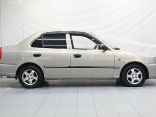 2008 Hyundai Accent ТагАЗ II, бежевый, 329000 рублей, вид 3